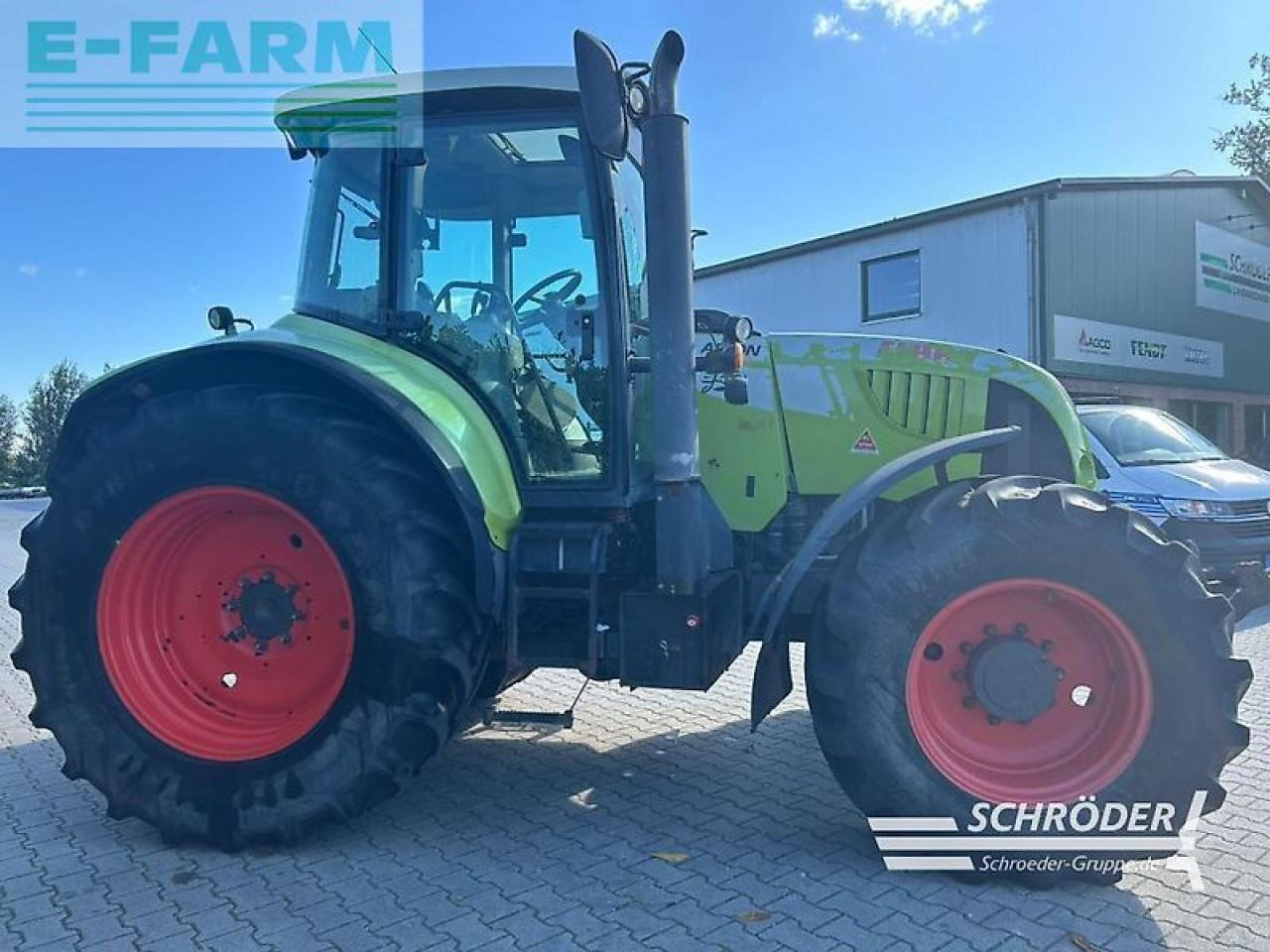 Tracteur agricole CLAAS arion 640