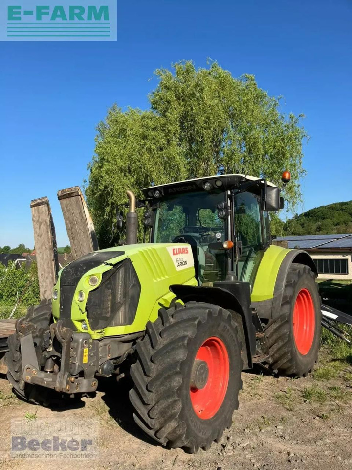 Tracteur agricole CLAAS arion 640 cebis