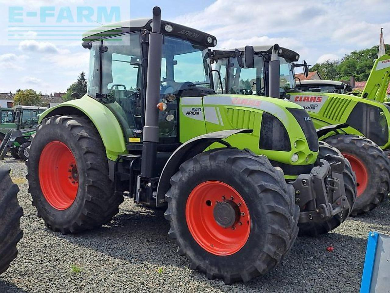 Tracteur agricole CLAAS arion 640 cebis