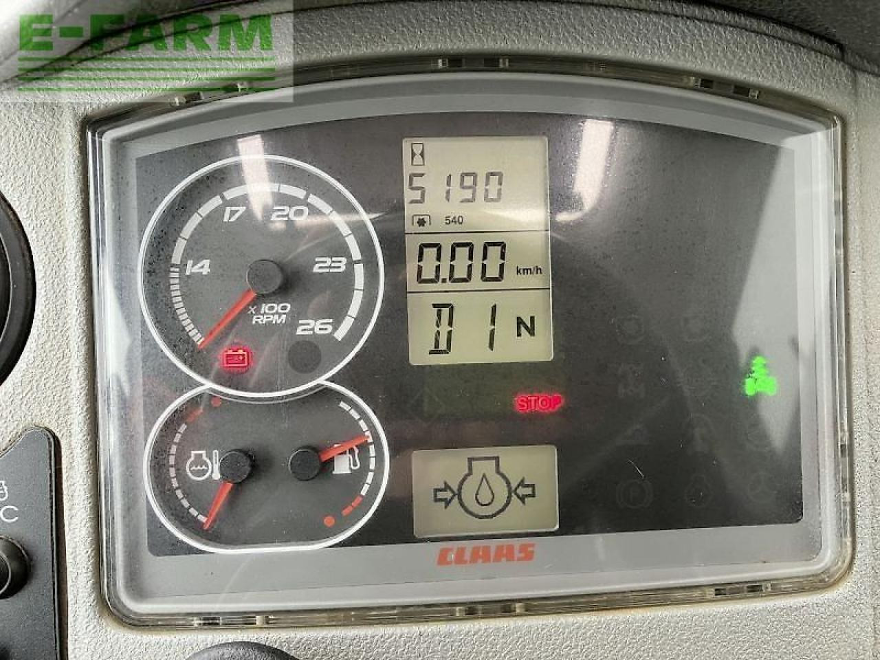 Tracteur agricole CLAAS arion 640 cebis