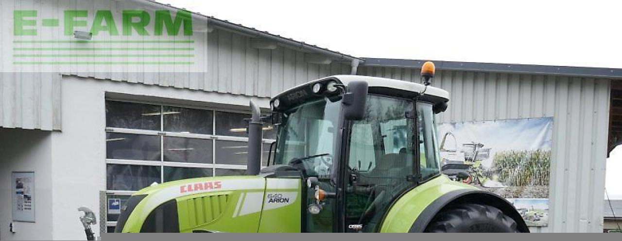 Tracteur agricole CLAAS arion 640 cebis