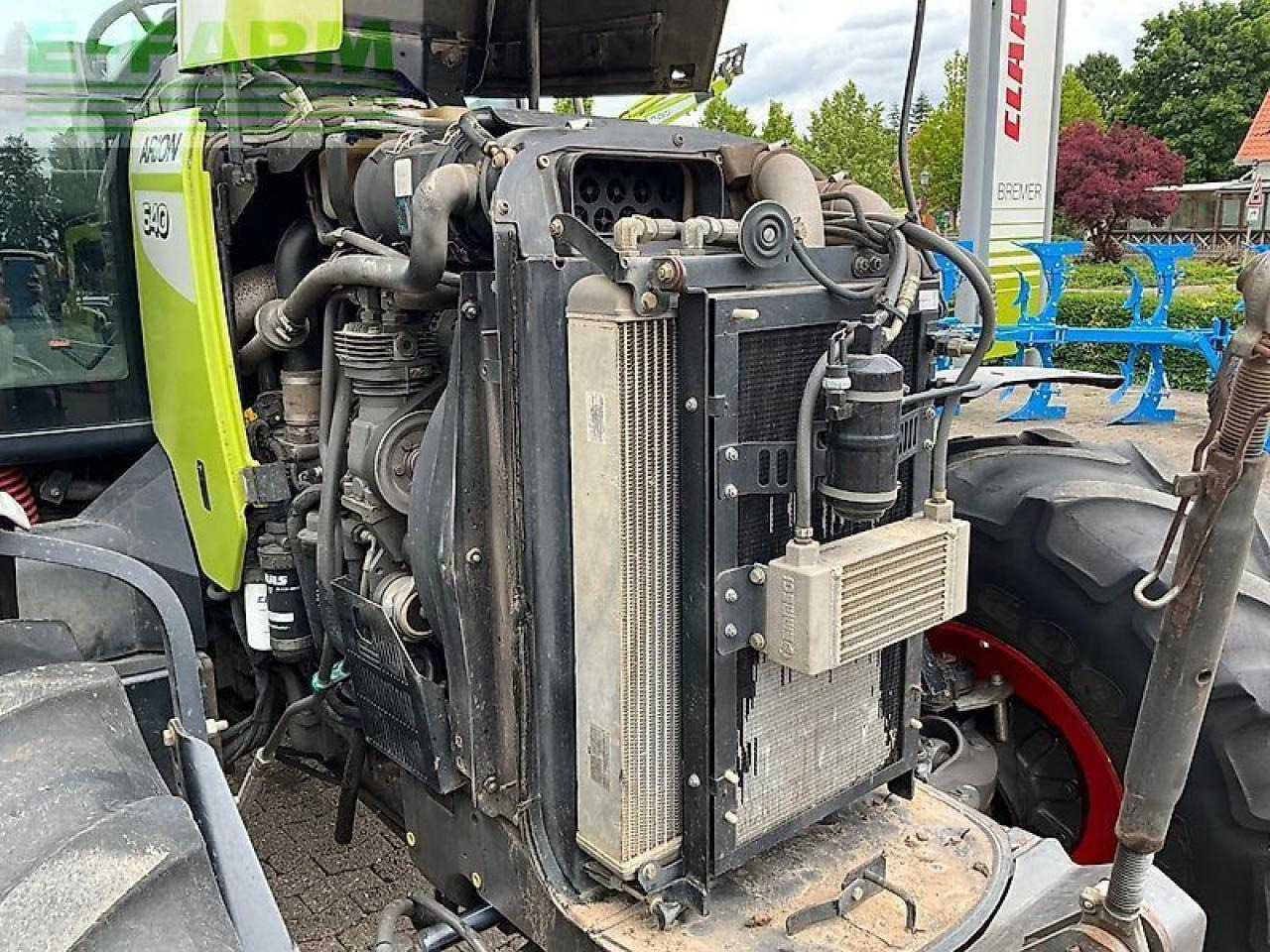 Tracteur agricole CLAAS arion 640 cebis 50km/h CEBIS