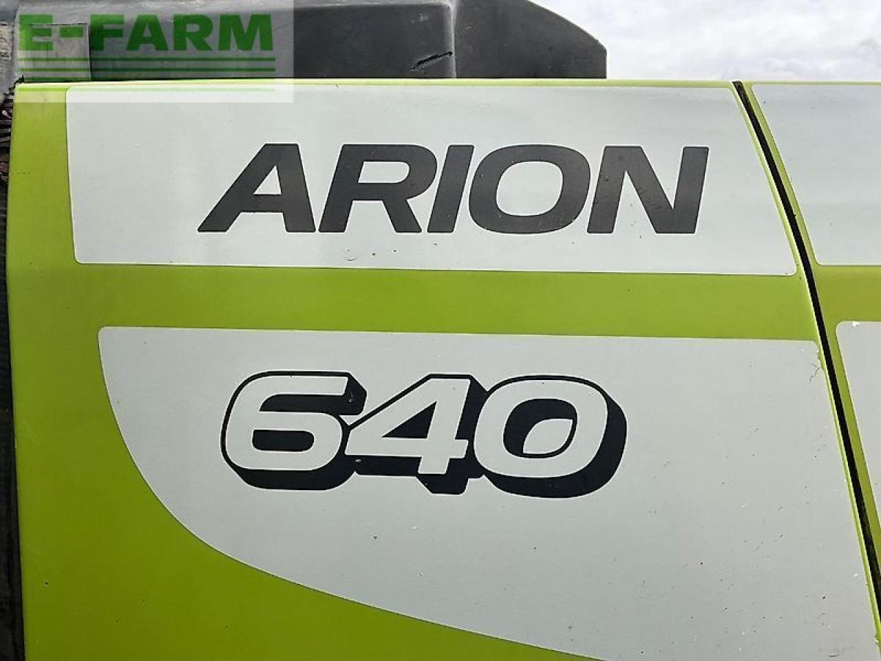 Tracteur agricole CLAAS arion 640 cebis 50km/h CEBIS