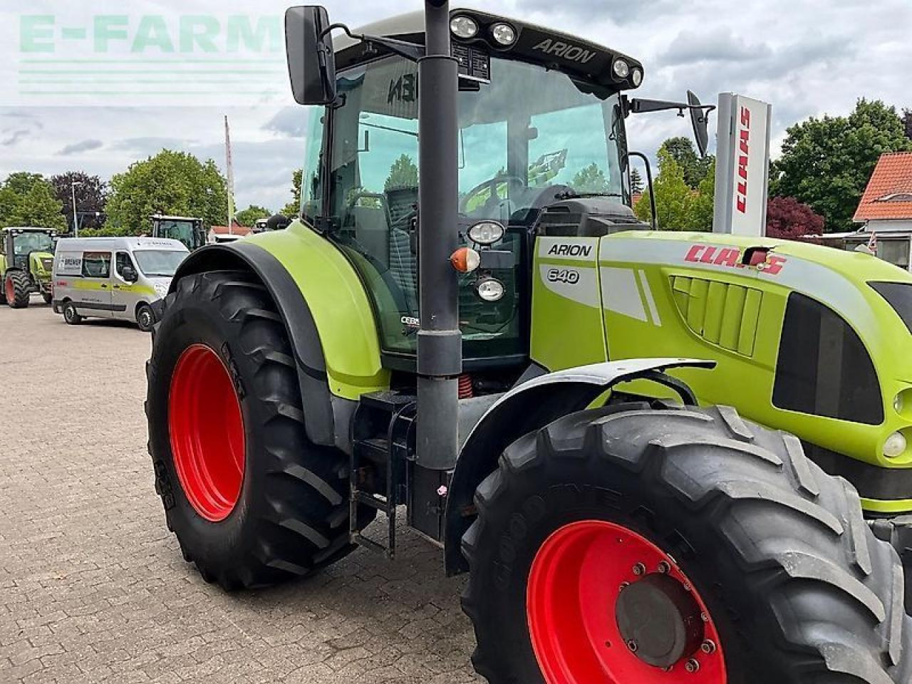 Tracteur agricole CLAAS arion 640 cebis 50km/h CEBIS