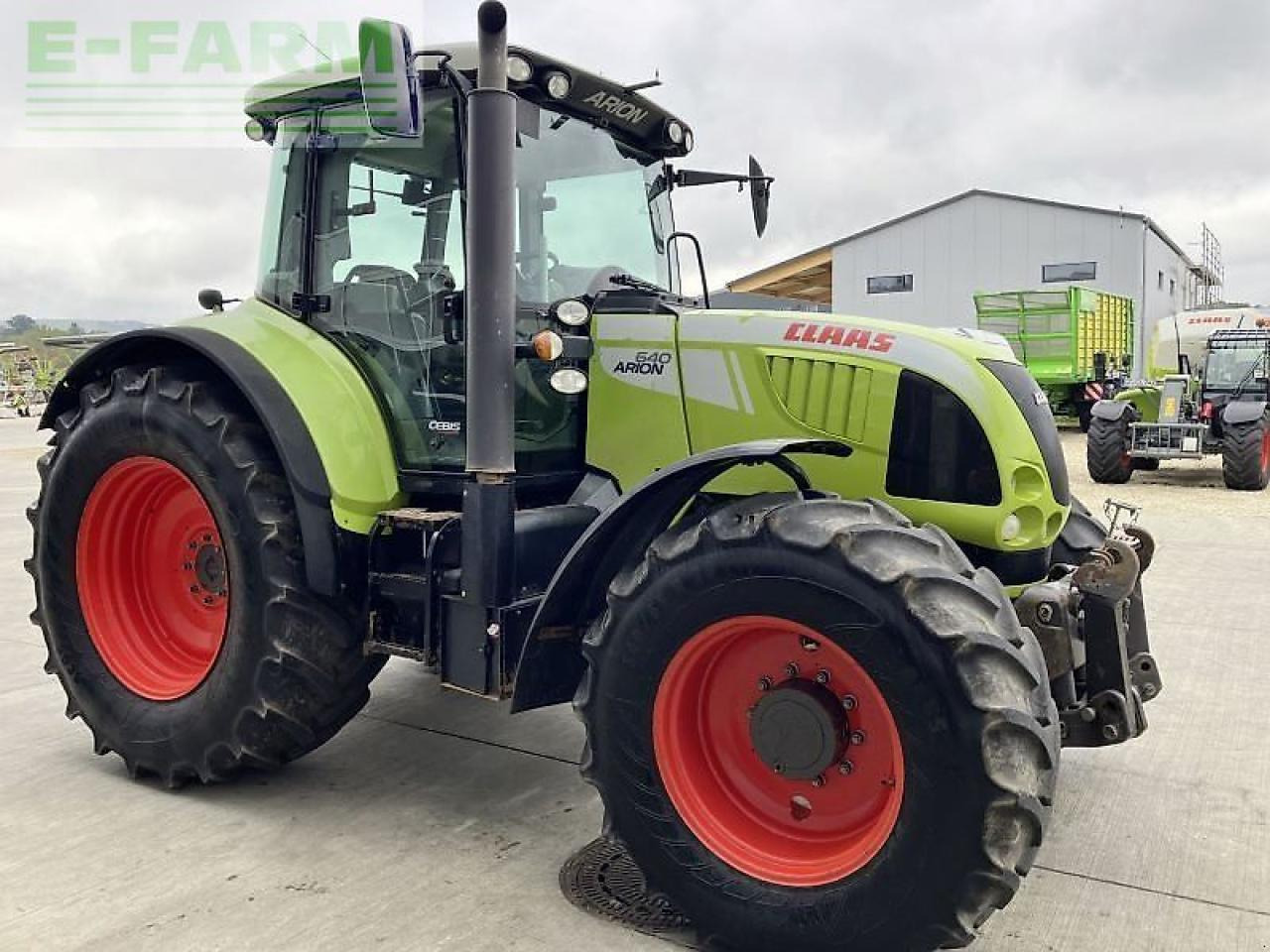 Tracteur agricole CLAAS arion 640 cebis CEBIS