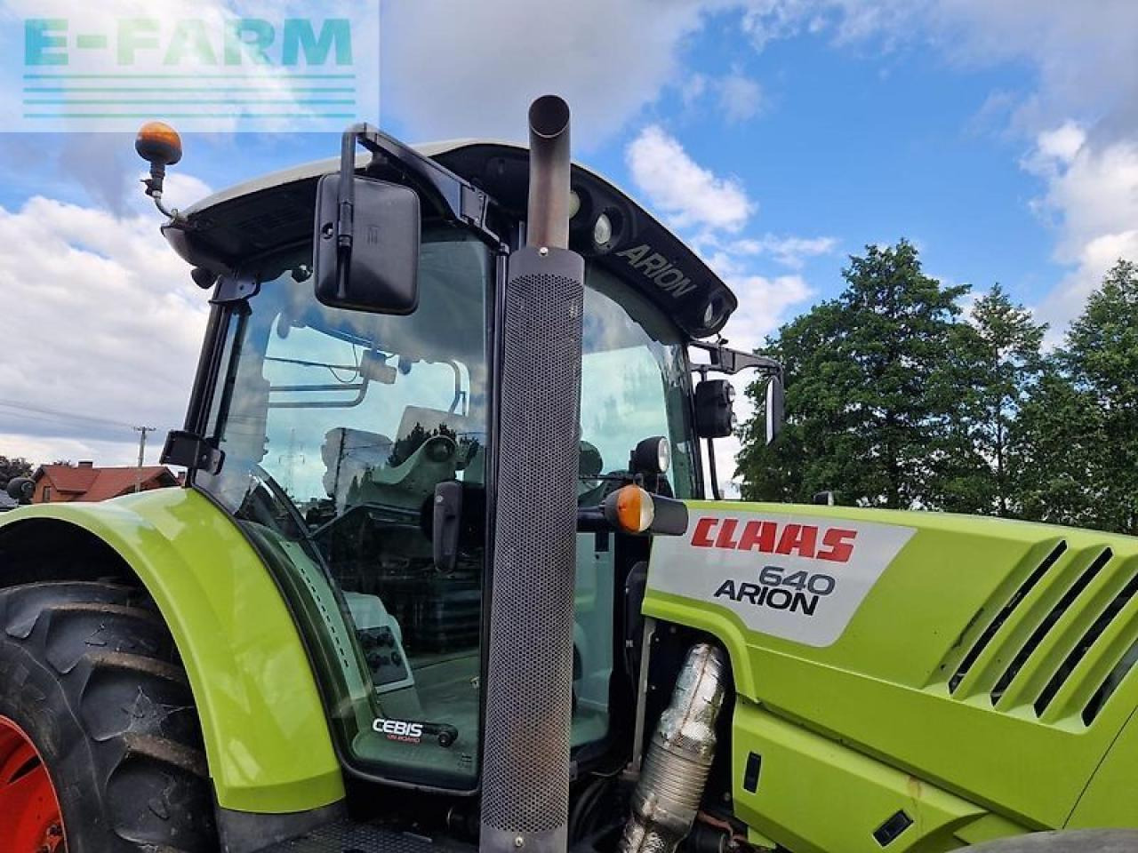 Tracteur agricole CLAAS arion 640 cebis CEBIS
