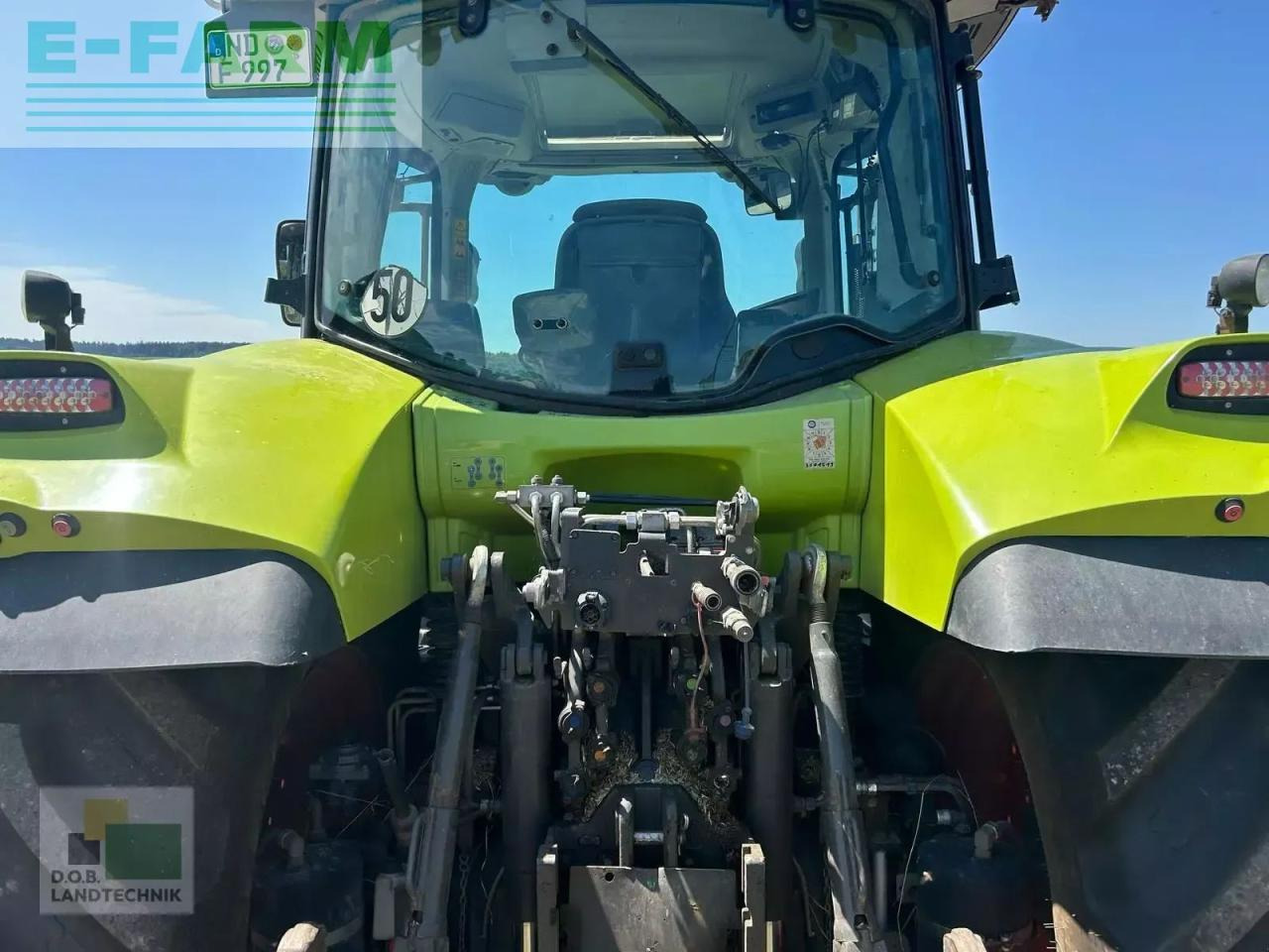 Tracteur agricole CLAAS arion 640 cebis CEBIS