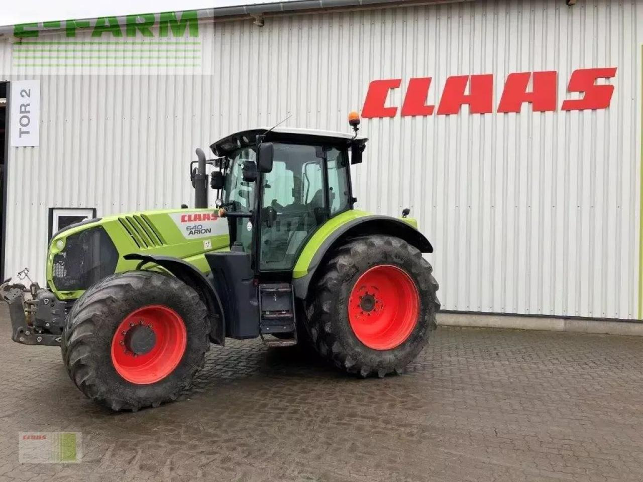 Tracteur agricole CLAAS arion 640 hexashift