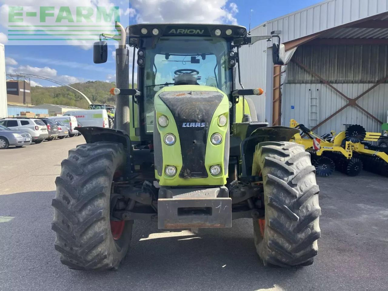 Tracteur agricole CLAAS arion 640 t4i cis CIS