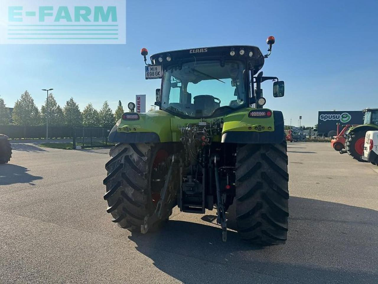 Tracteur agricole CLAAS arion 650