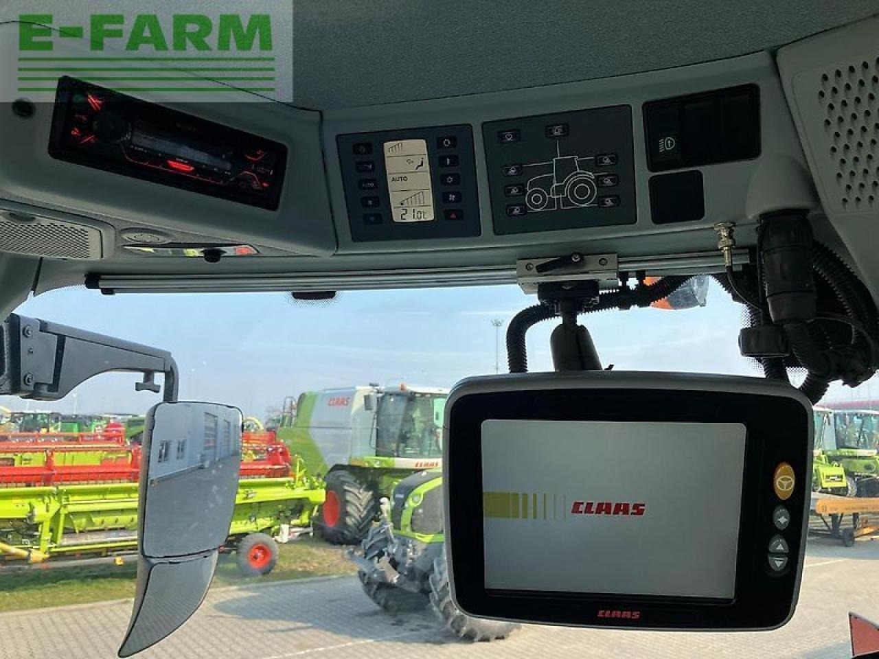Tracteur agricole CLAAS arion 650