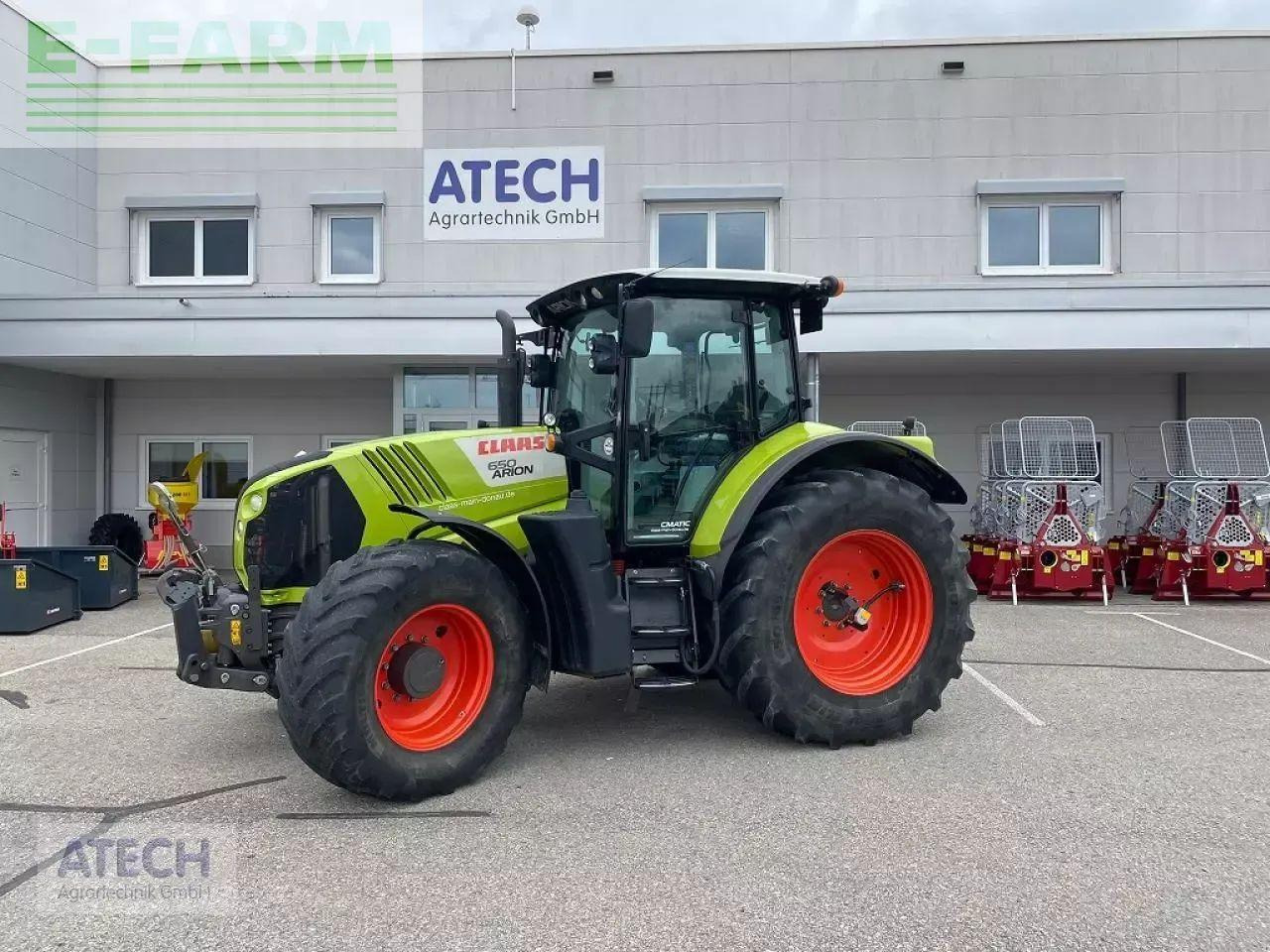 Tracteur agricole CLAAS arion 650