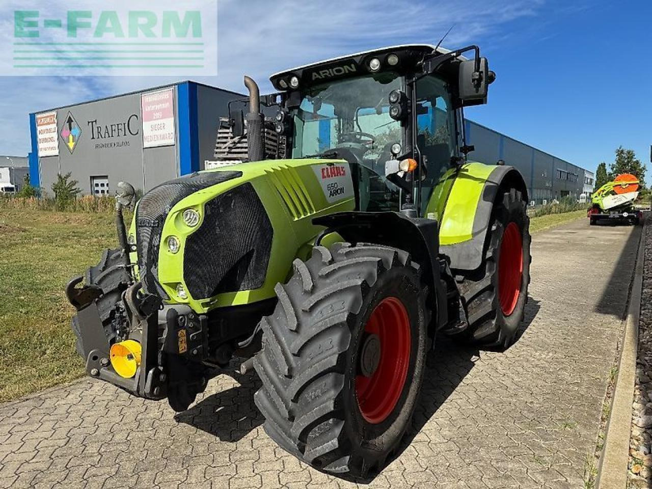 Tracteur agricole CLAAS arion 650