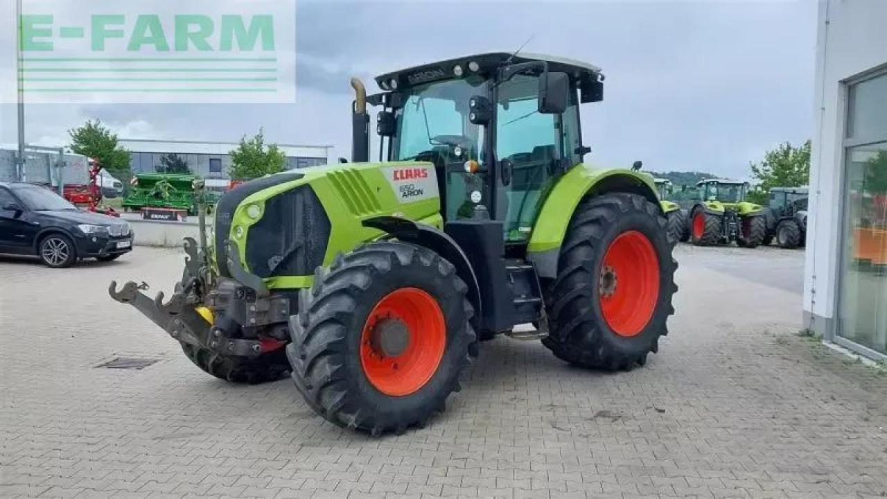 Tracteur agricole CLAAS arion 650
