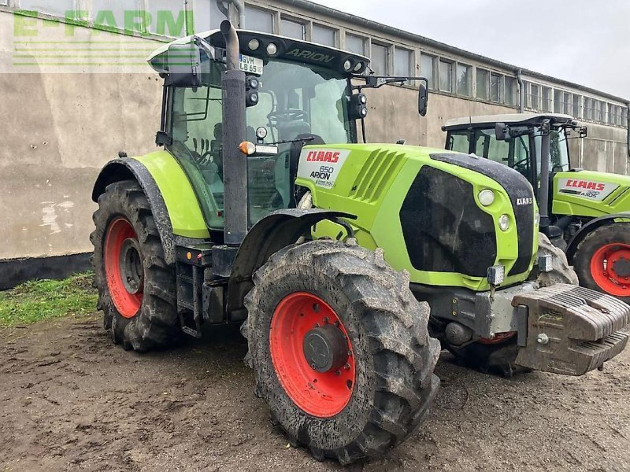 Tracteur agricole CLAAS arion 650