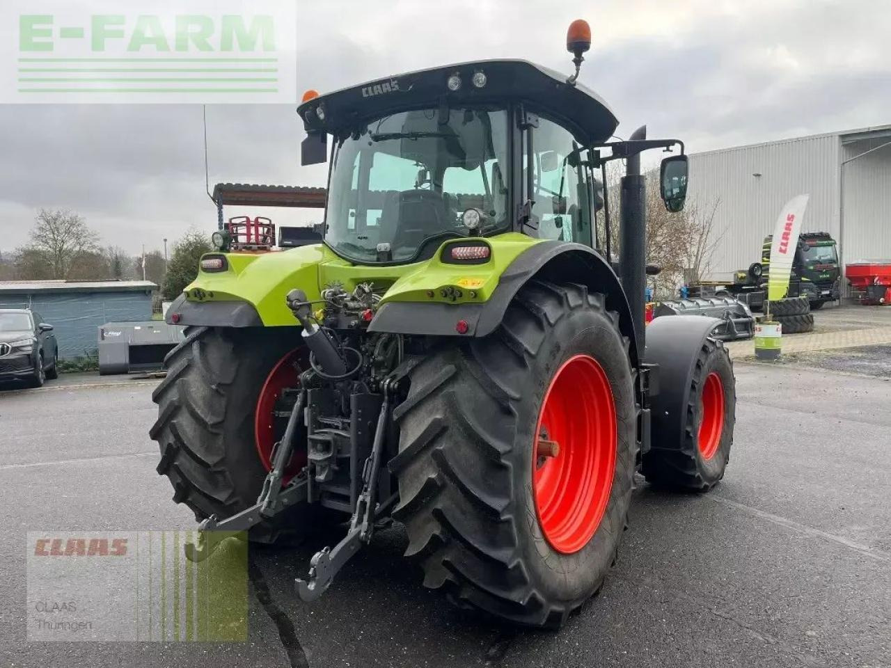 Tracteur agricole CLAAS arion 650