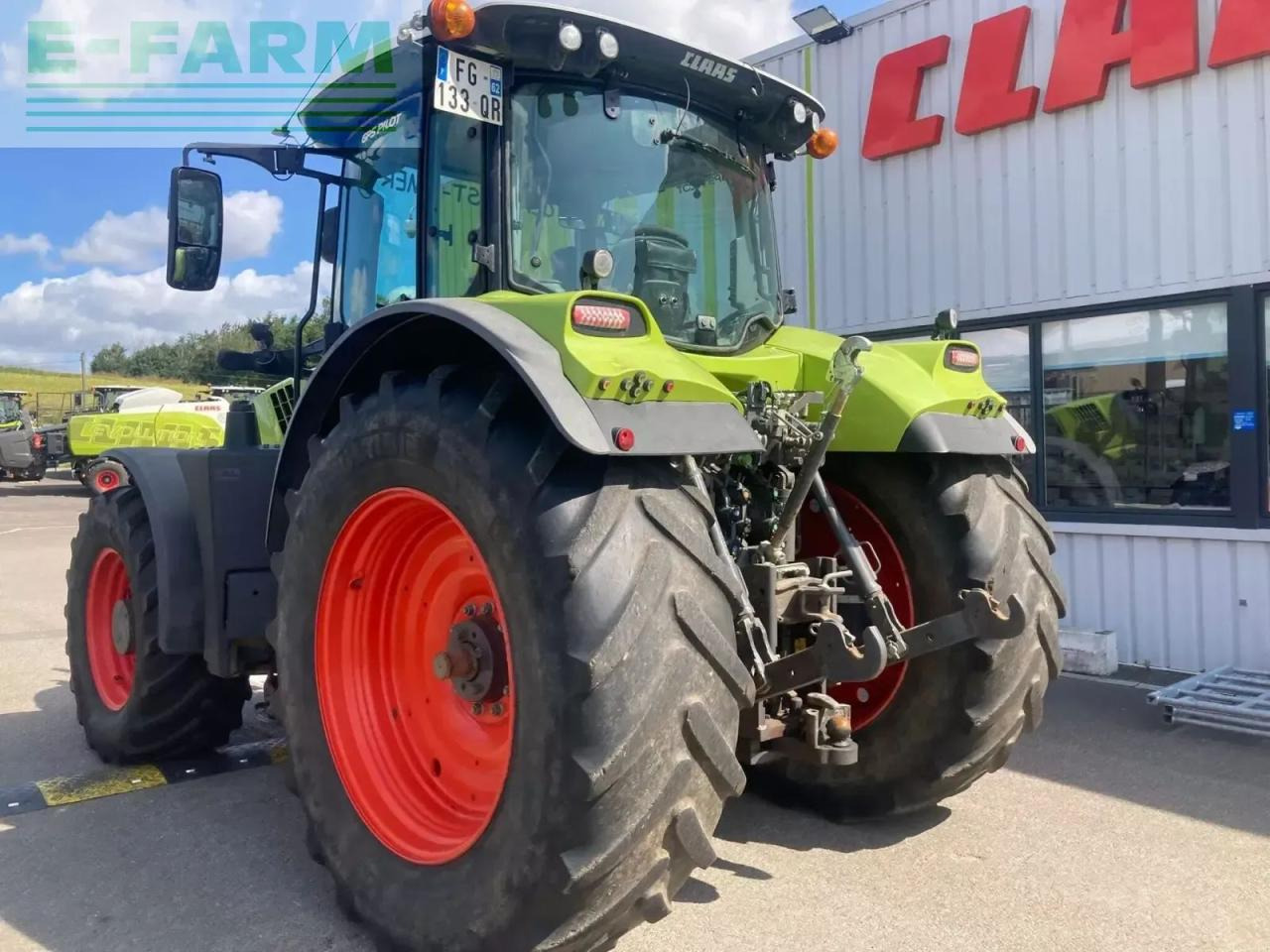 Tracteur agricole CLAAS arion 650 business 18