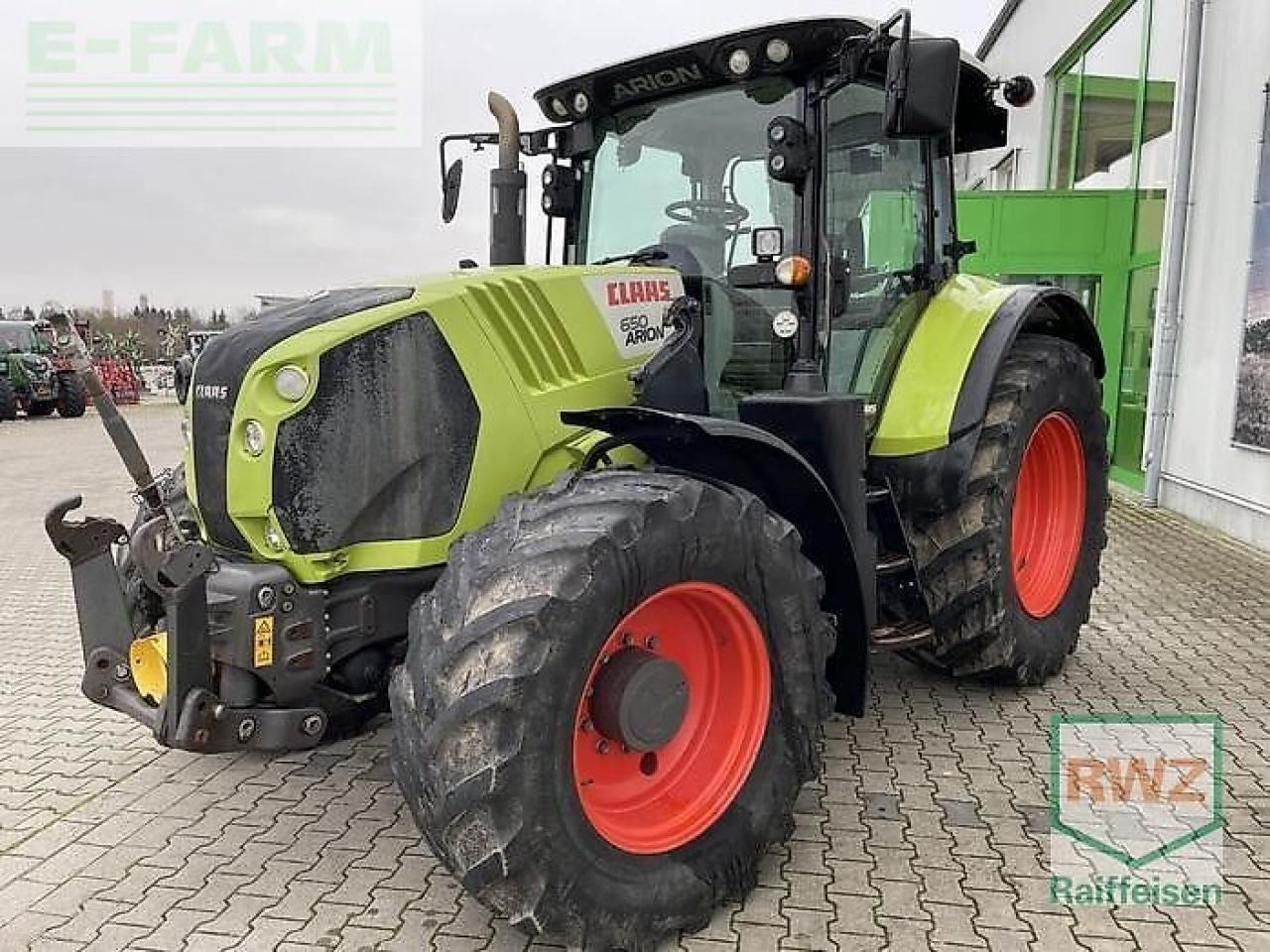 Tracteur agricole CLAAS arion 650 cebis CEBIS