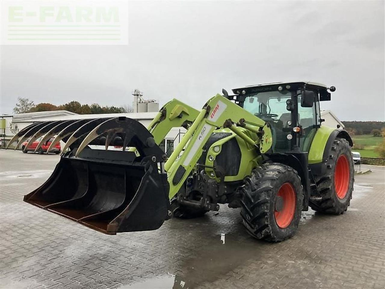 Tracteur agricole CLAAS arion 650 cebis CEBIS