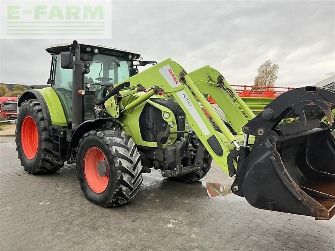 Tracteur agricole CLAAS arion 650 cebis CEBIS
