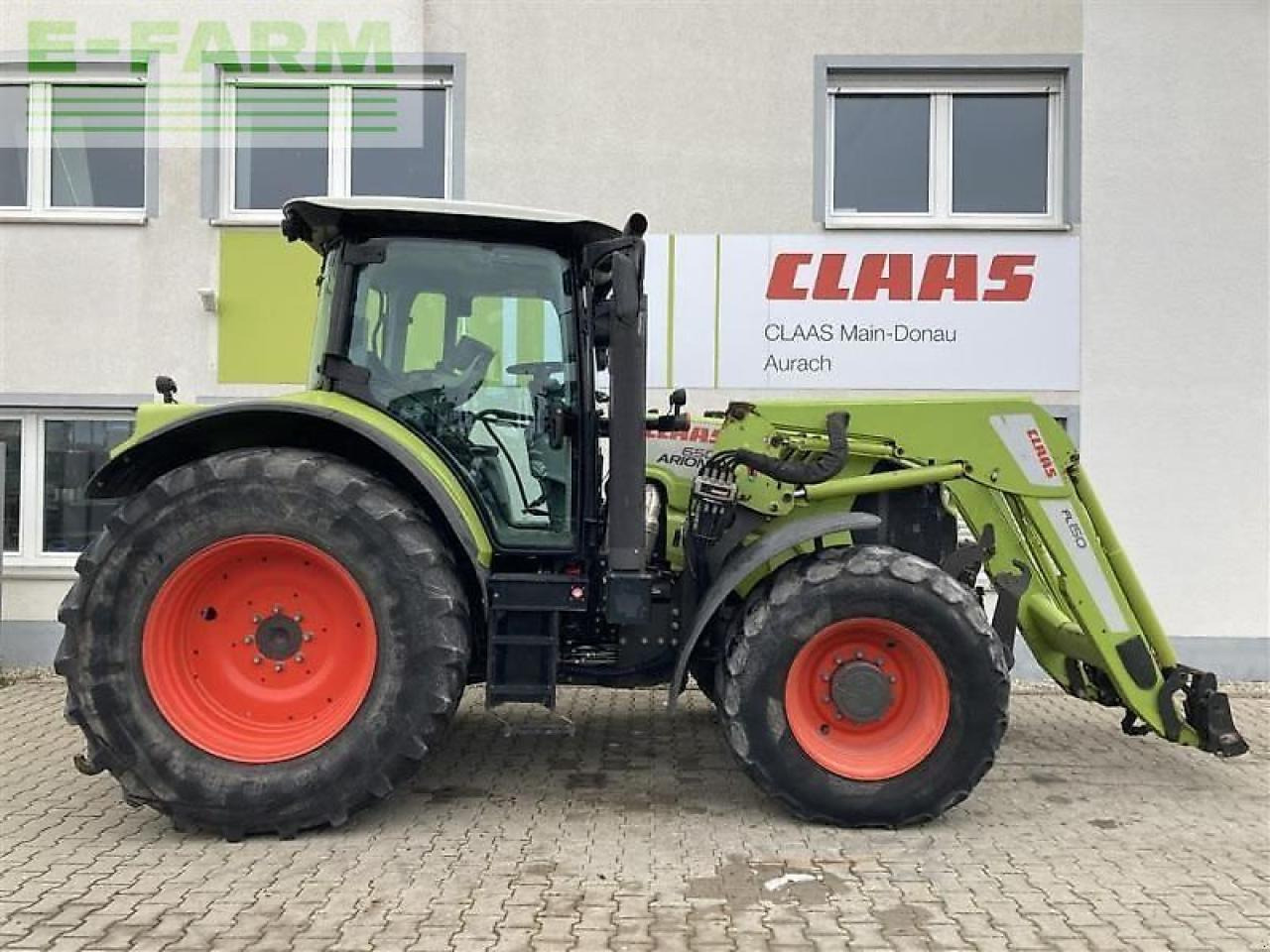 Tracteur agricole CLAAS arion 650 cebis CEBIS