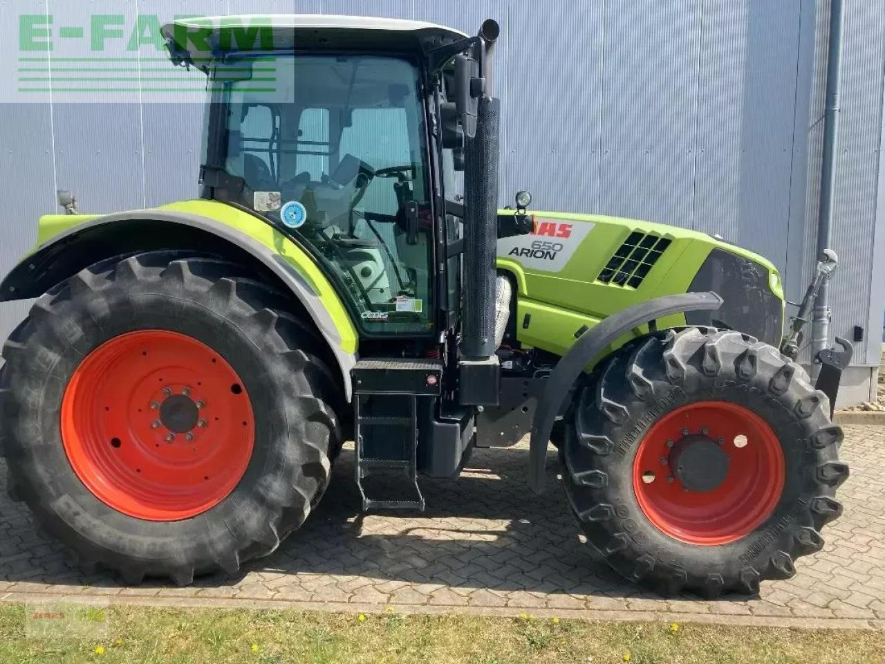 Tracteur agricole CLAAS arion 650 cebis CMATIC CEBIS