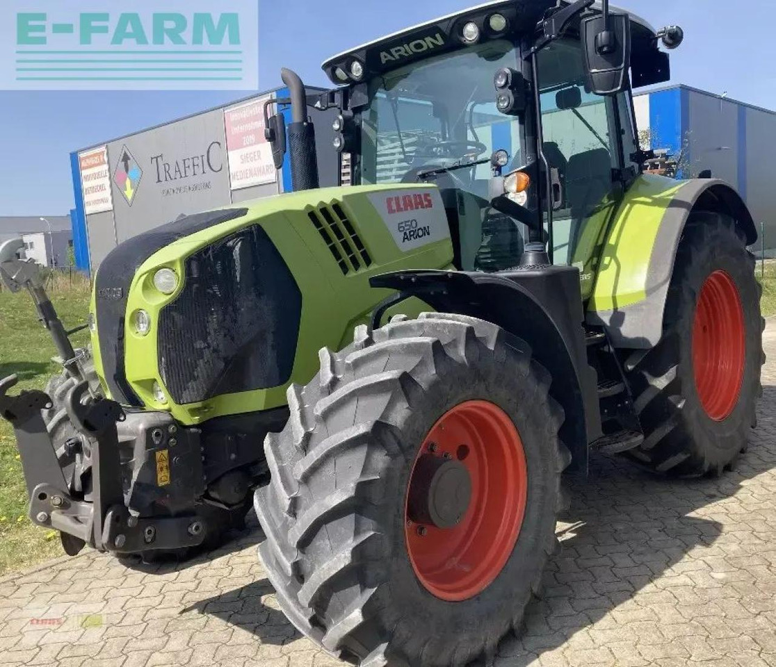 Tracteur agricole CLAAS arion 650 cebis CMATIC CEBIS