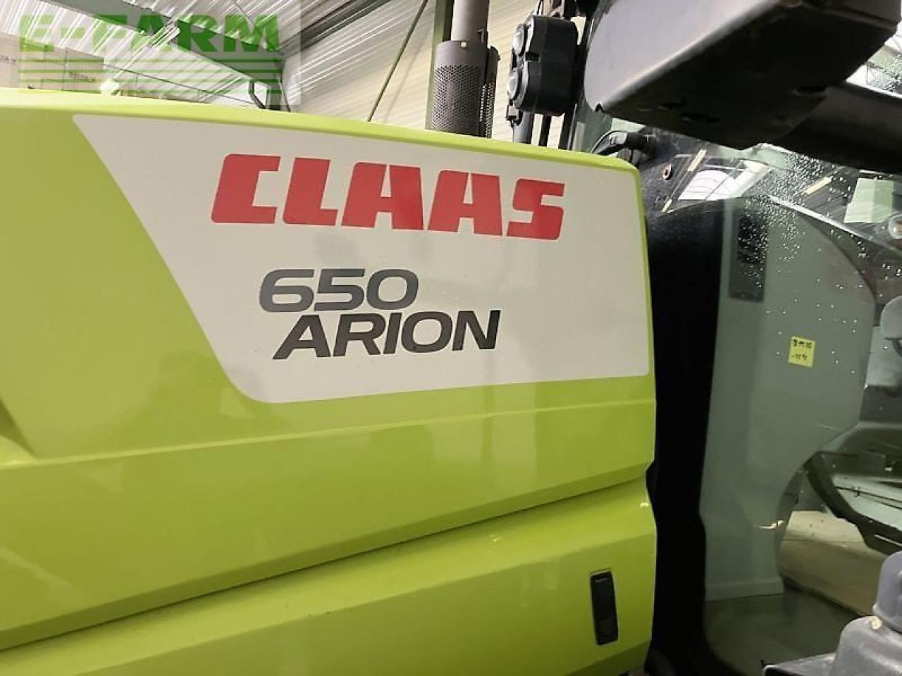 Tracteur agricole CLAAS arion 650 cebis cmatic CMATIC CEBIS
