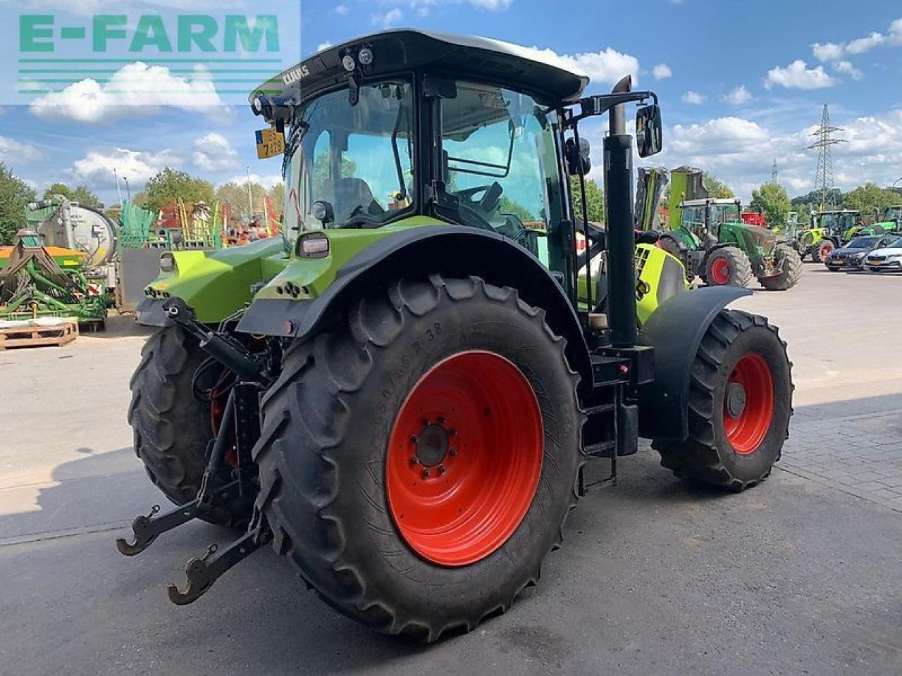 Tracteur agricole CLAAS arion 650 cebis hexa CEBIS
