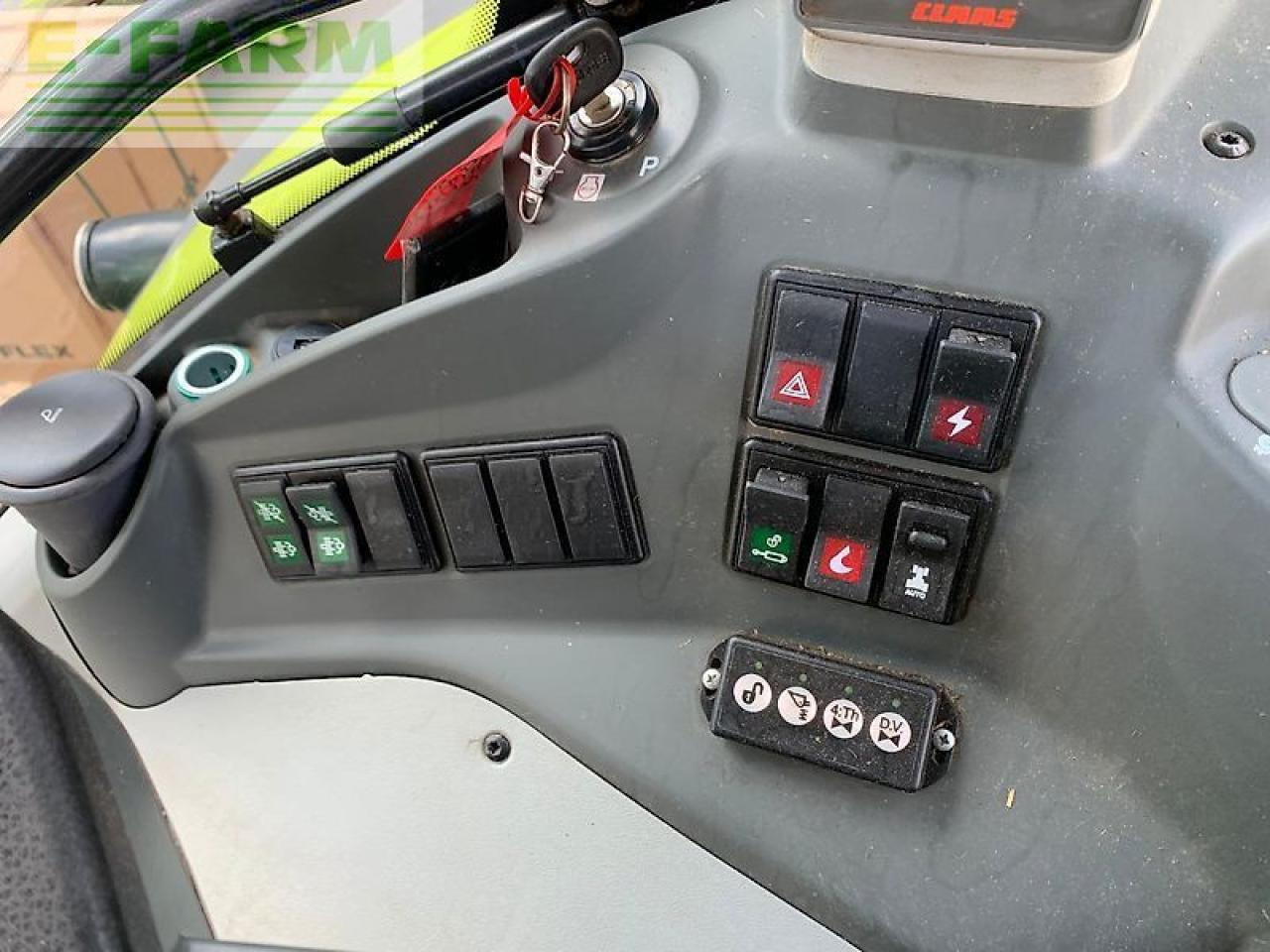 Tracteur agricole CLAAS arion 650 cebis hexa CEBIS