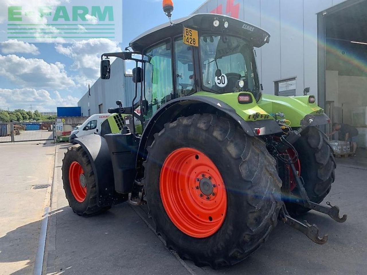Tracteur agricole CLAAS arion 650 cebis hexa CEBIS
