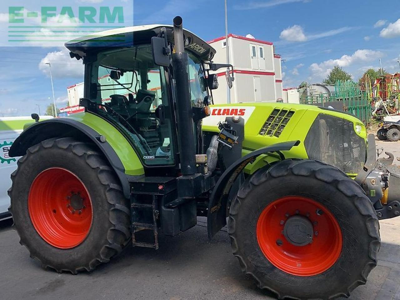 Tracteur agricole CLAAS arion 650 cebis hexa CEBIS