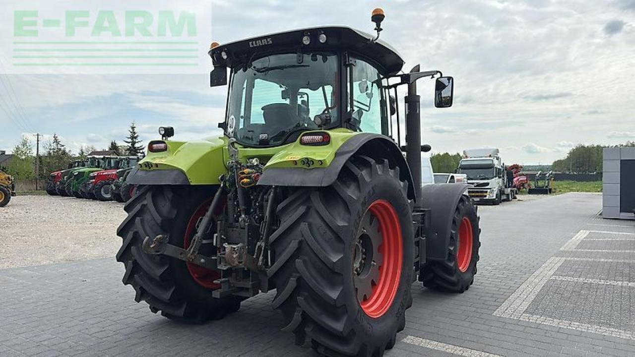 Tracteur agricole CLAAS arion 650 cebis hexa-shift CEBIS