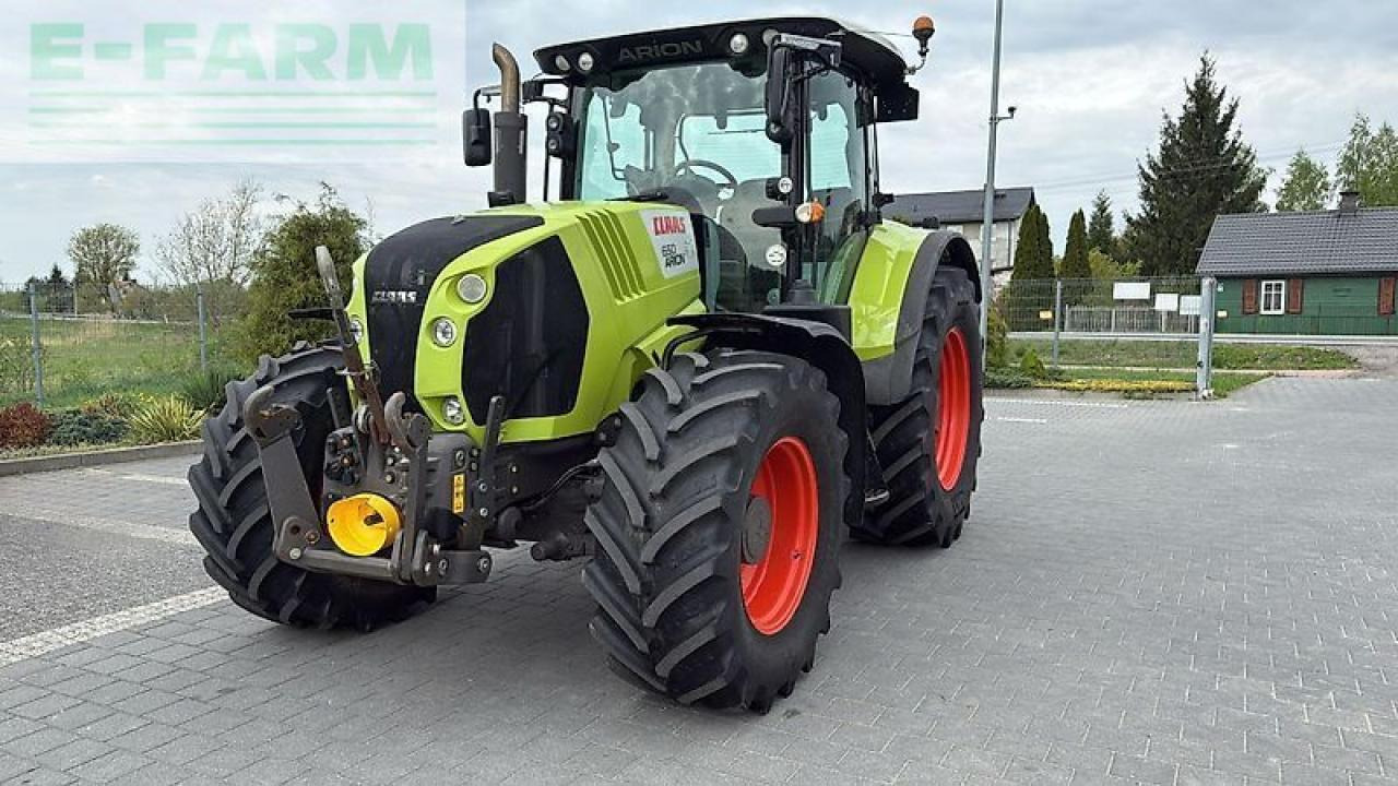 Tracteur agricole CLAAS arion 650 cebis hexa-shift CEBIS