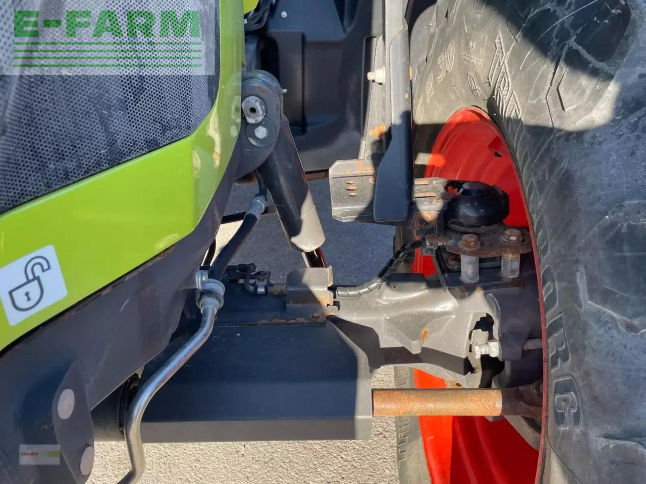 Tracteur agricole CLAAS arion 650 cis+ CIS+