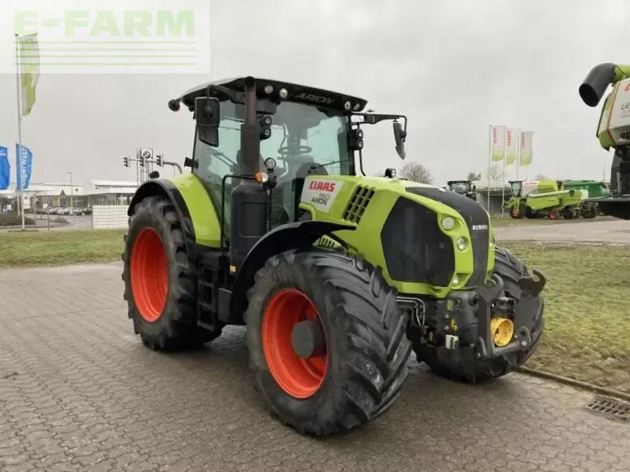 Tracteur agricole CLAAS arion 650 cis+ CIS+