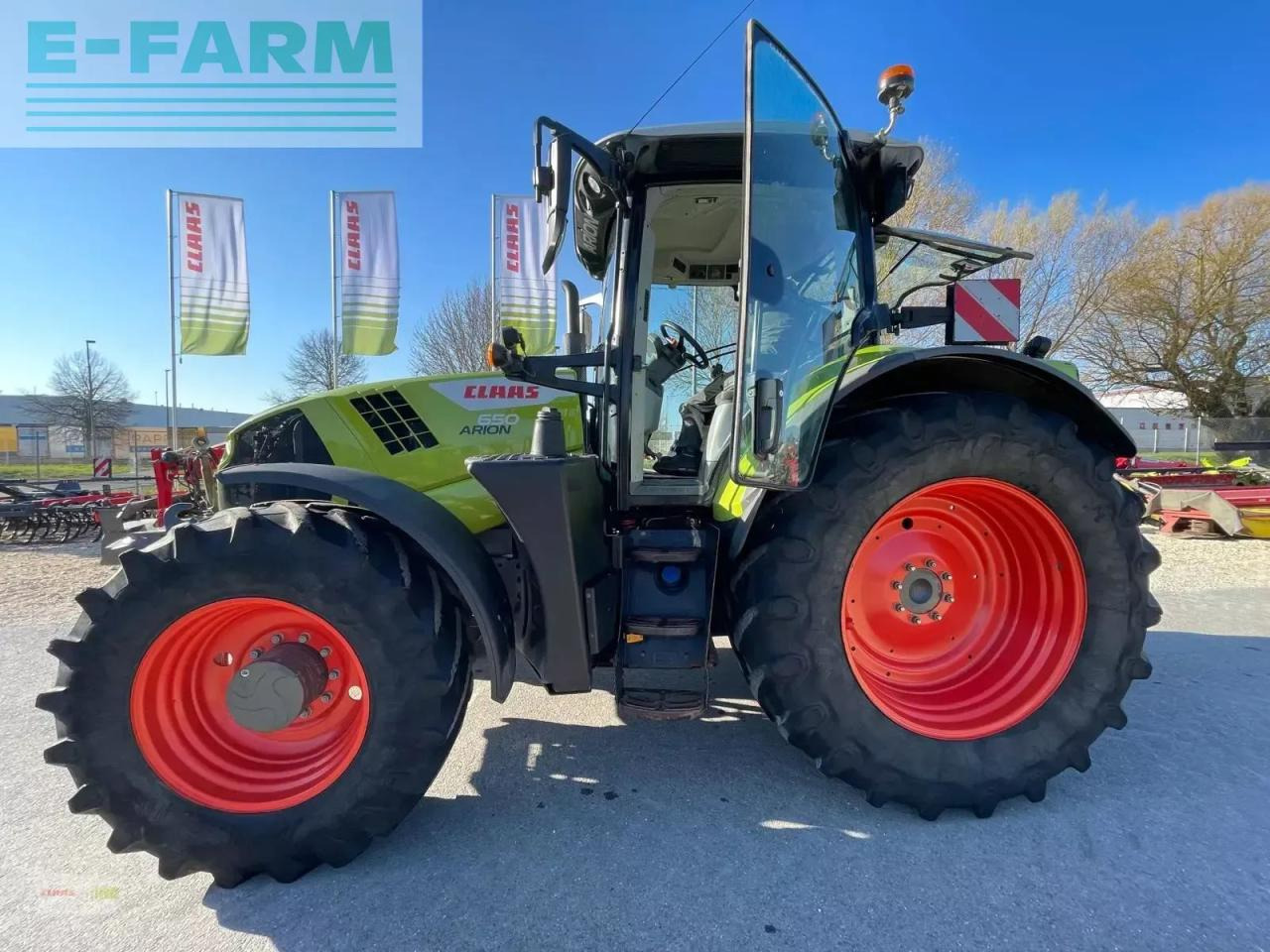Tracteur agricole CLAAS arion 650 cis+ CIS+