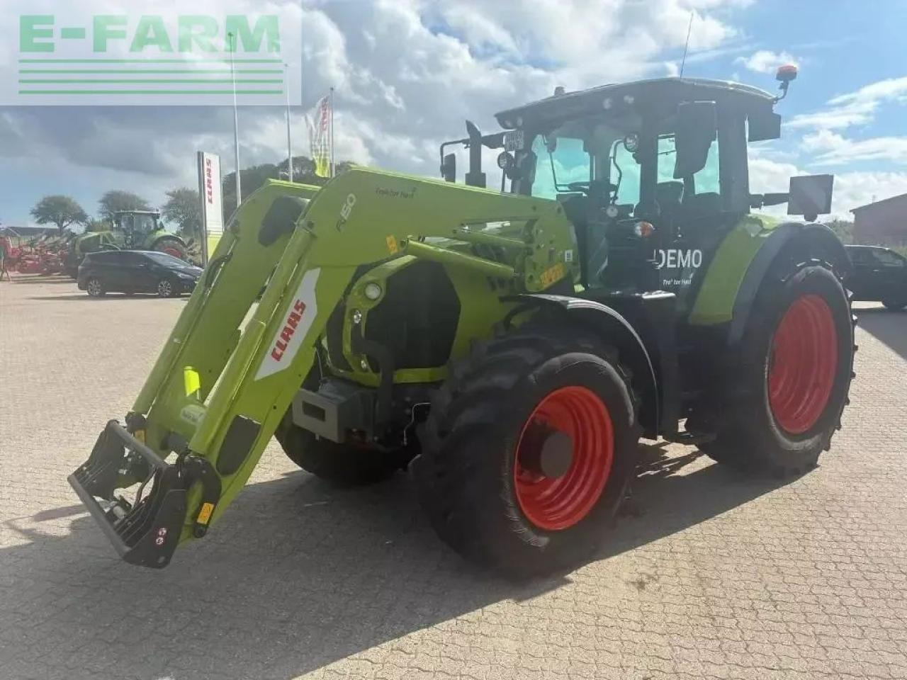 Tracteur agricole CLAAS arion 650 cis+ CIS+