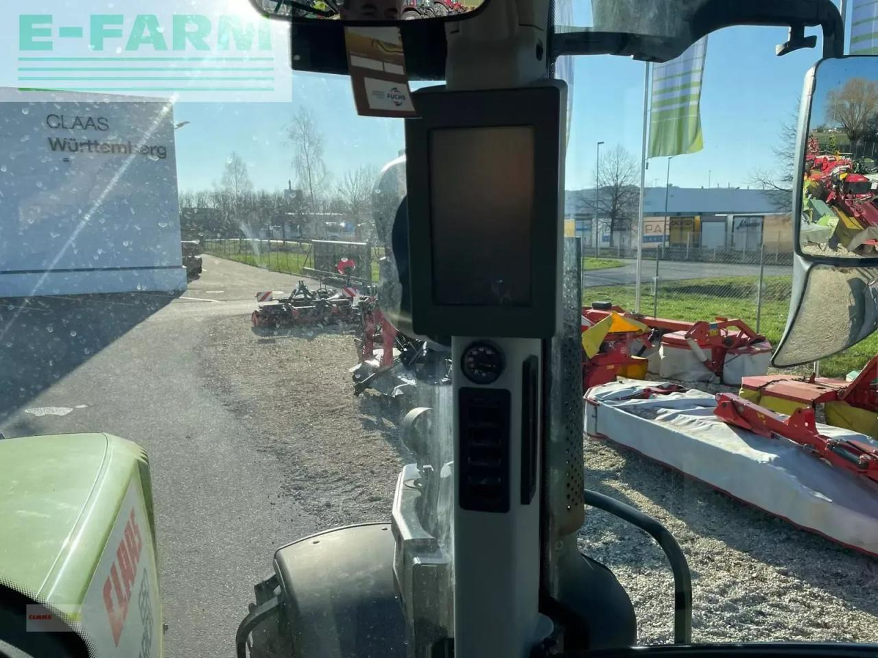 Tracteur agricole CLAAS arion 650 cis+ CIS+