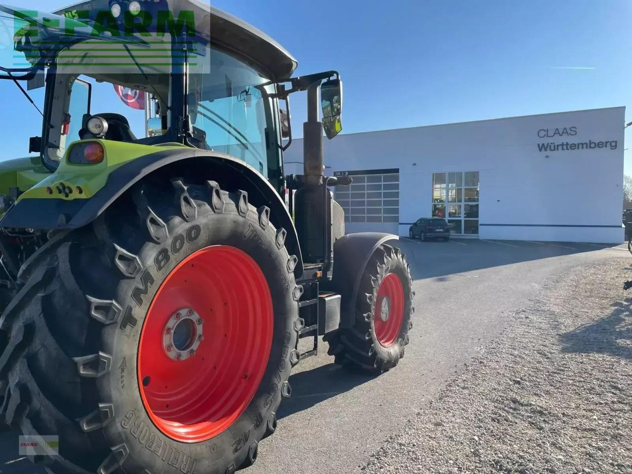 Tracteur agricole CLAAS arion 650 cis+ CIS+
