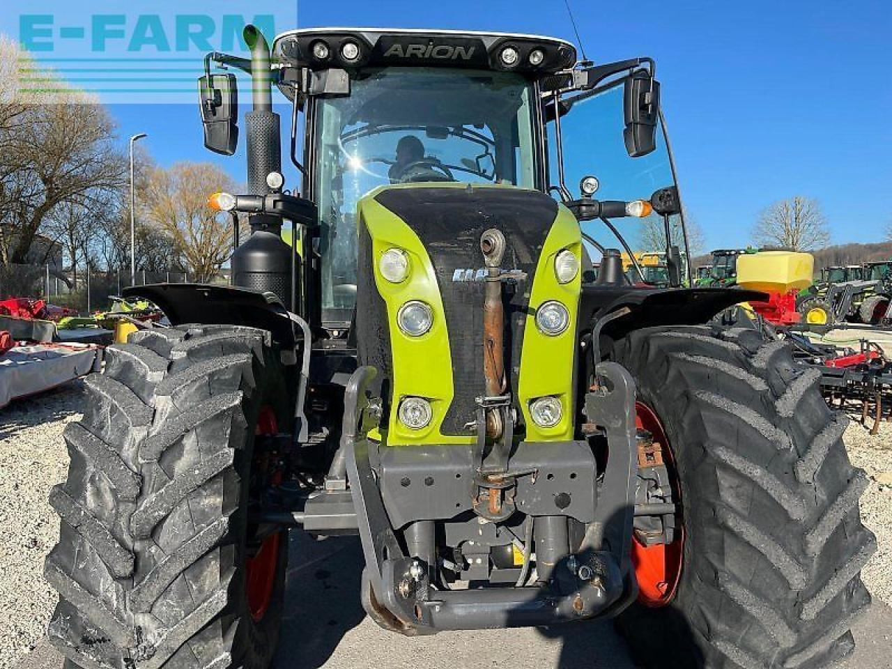 Tracteur agricole CLAAS arion 650 cis+ CIS+