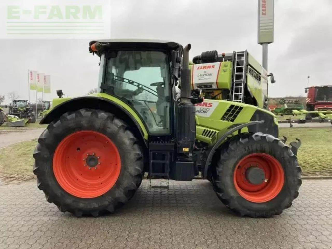 Tracteur agricole CLAAS arion 650 cis+ CIS+