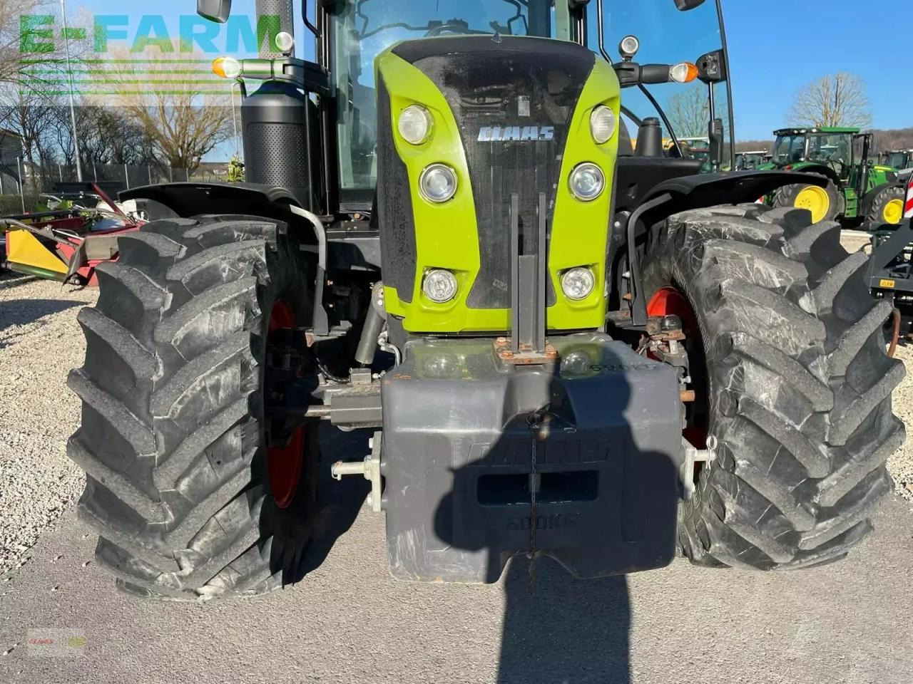 Tracteur agricole CLAAS arion 650 cis+ CIS+