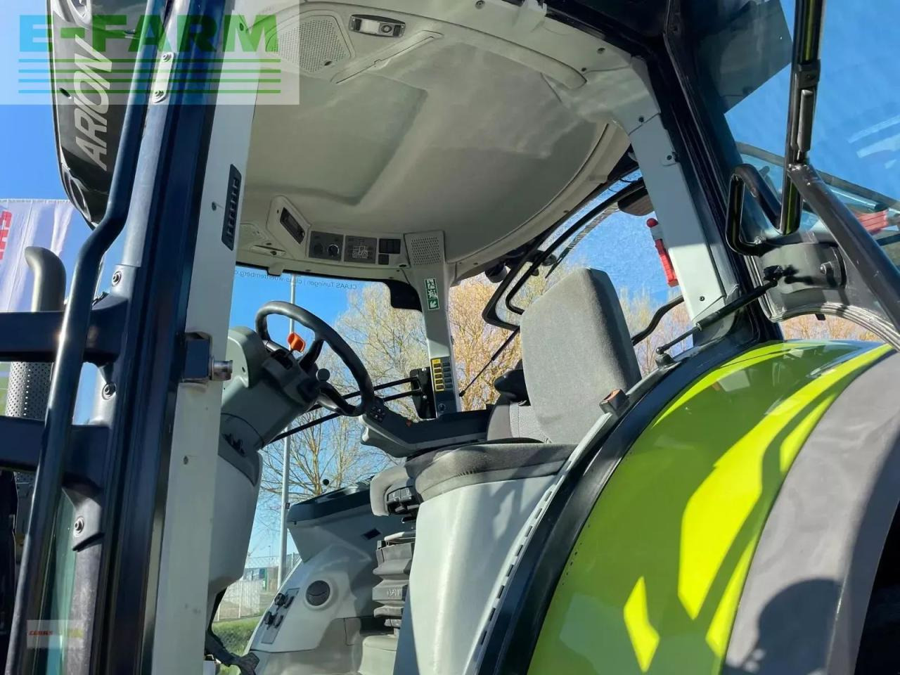 Tracteur agricole CLAAS arion 650 cis+ CIS+