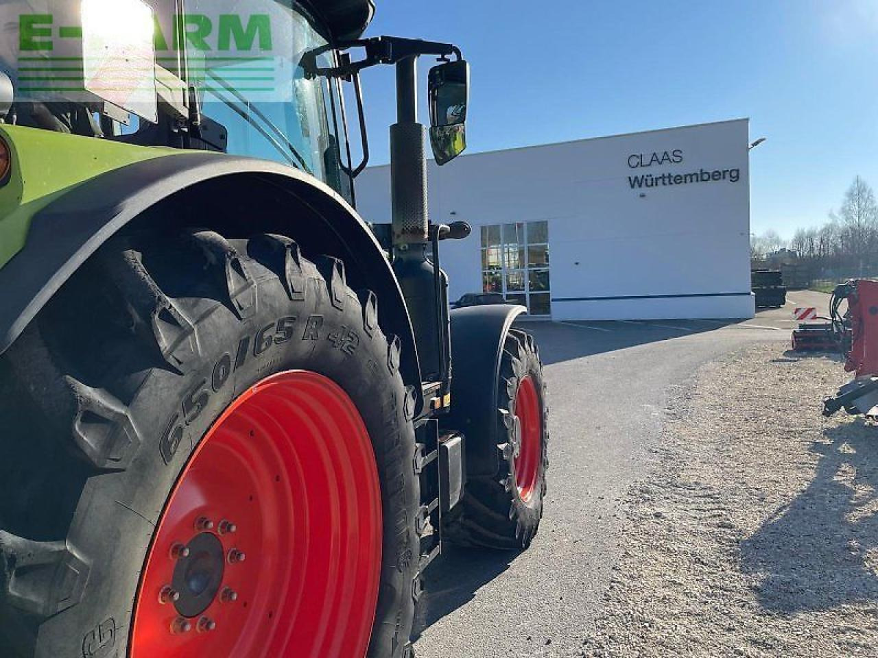 Tracteur agricole CLAAS arion 650 cis+ CIS+