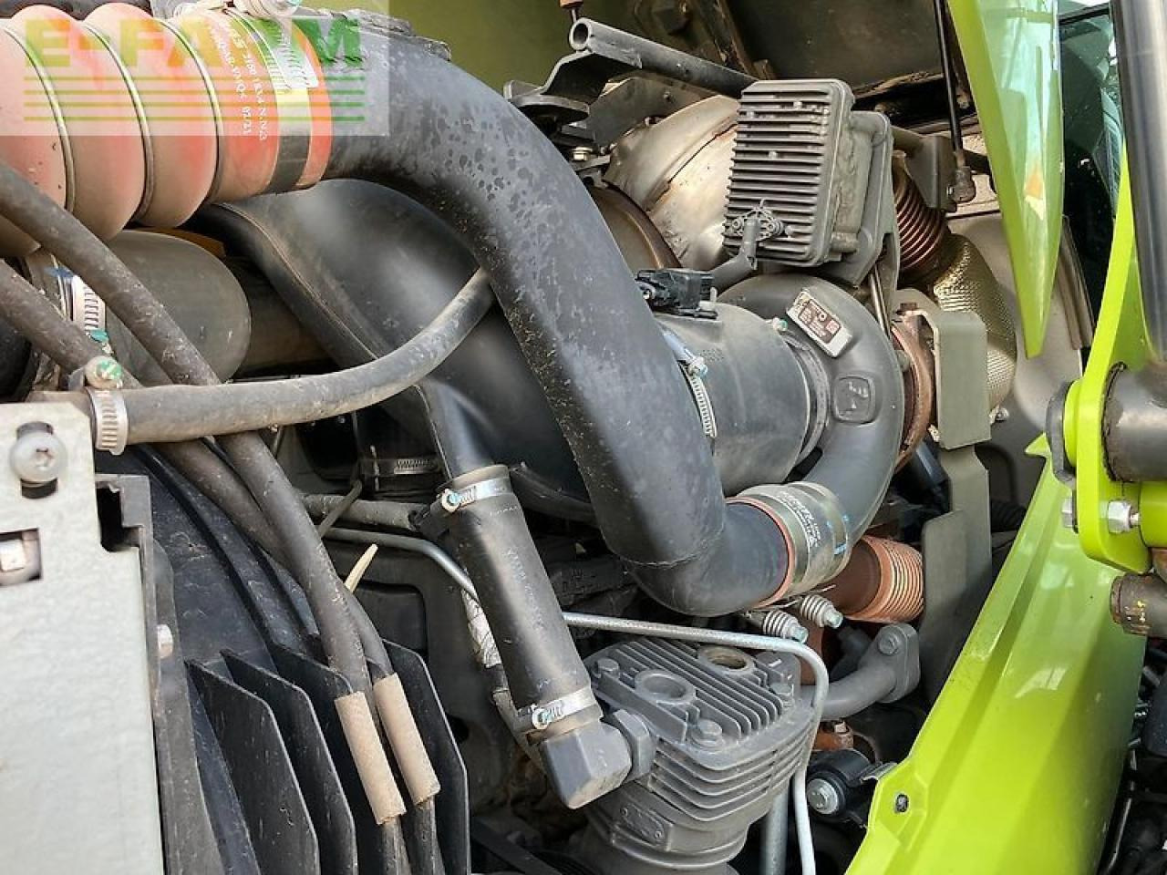 Tracteur agricole CLAAS arion 650 cis + fl140 CIS+