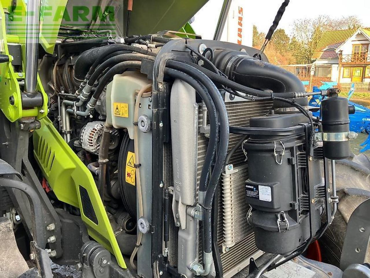 Tracteur agricole CLAAS arion 650 cis + fl140 CIS+