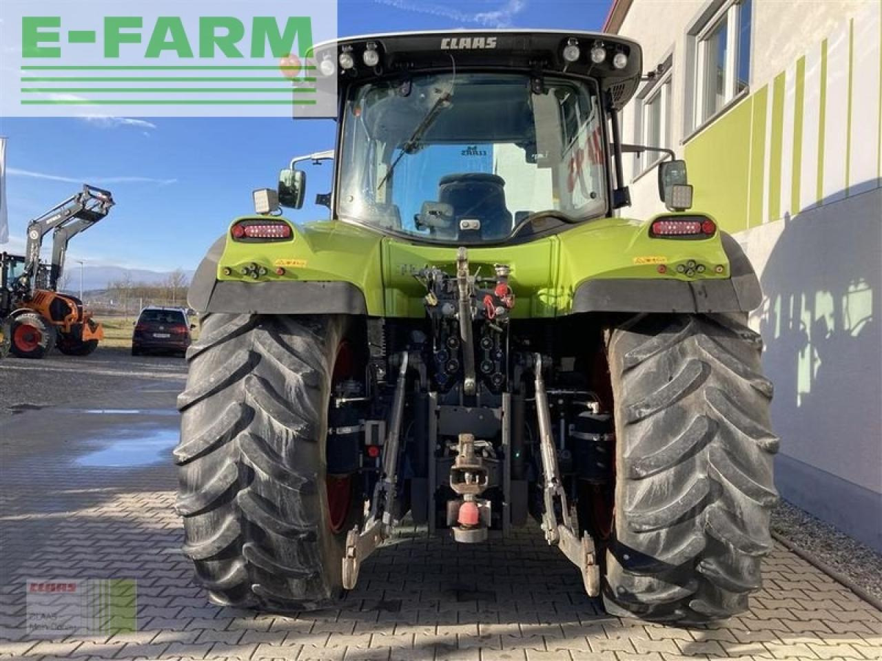 Tracteur agricole CLAAS arion 650 cmatic