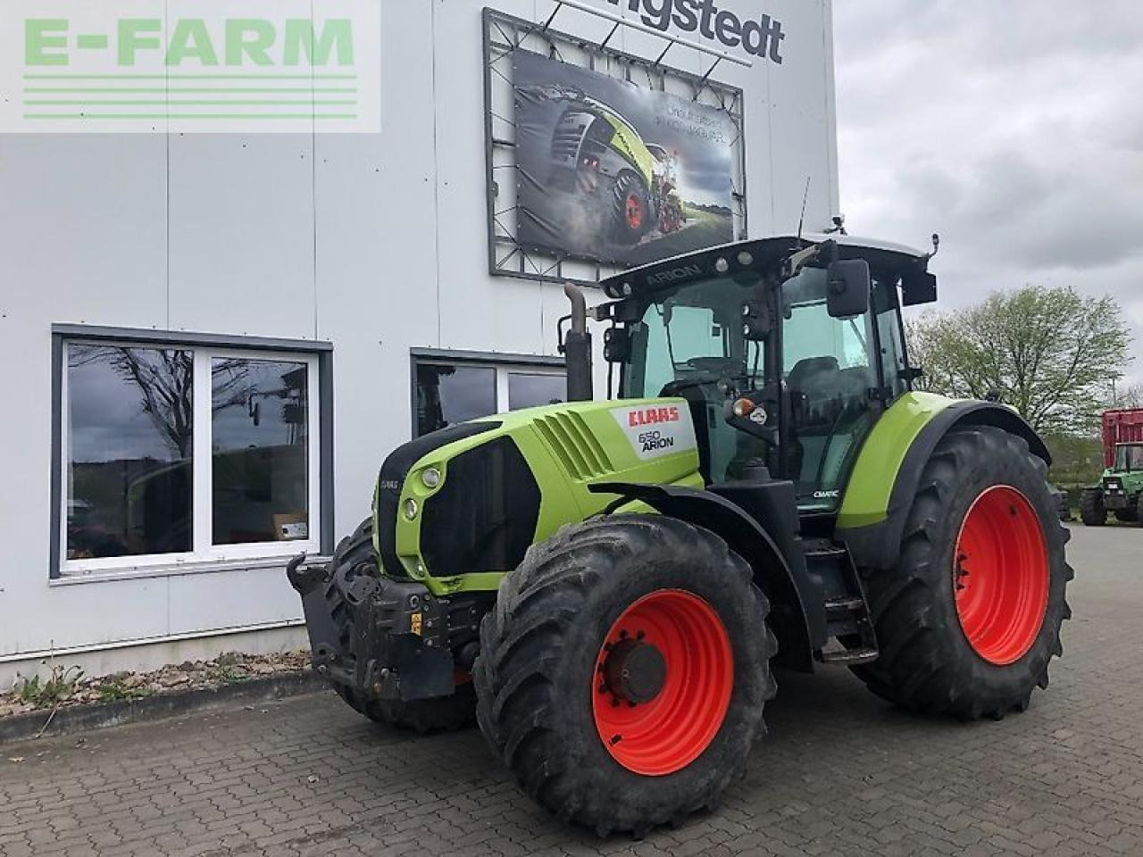 Tracteur agricole CLAAS arion 650 cmatic CMATIC