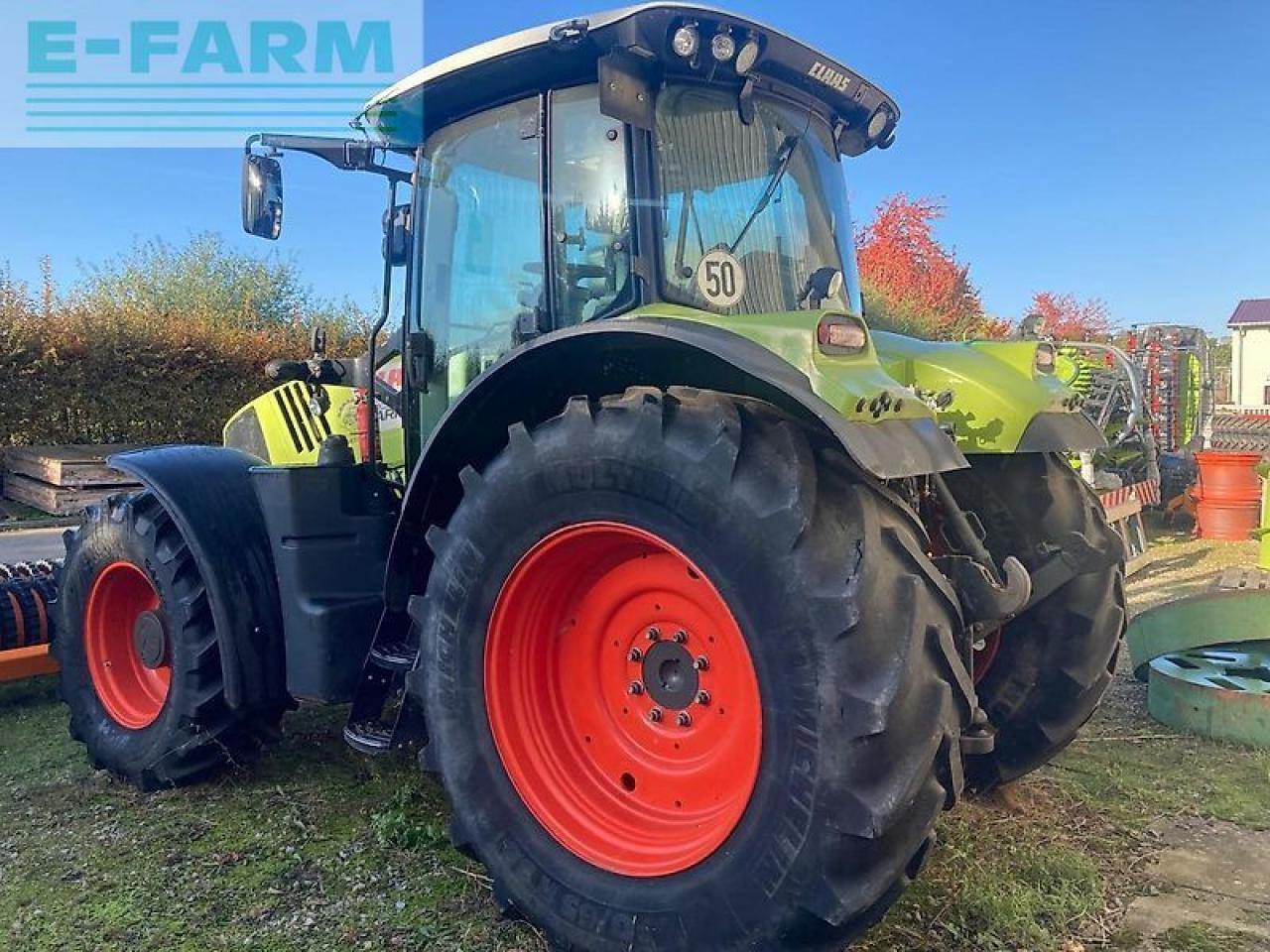 Tracteur agricole CLAAS arion 650 cmatic CMATIC